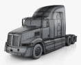 Western Star 5700XE Camião Tractor 2014 Modelo 3d wire render