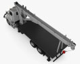 Western Star 4700 Set Back 起重卡车 2011 3D模型 顶视图
