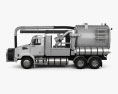 Western Star 4700 Set Back Sewer Vacuum Truck 2011 3Dモデル side view
