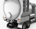 Western Star 4700 Set Back Sewer Vacuum Truck 2011 Modelo 3d