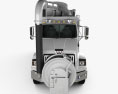 Western Star 4700 Set Back Sewer Vacuum Truck 2011 Modelo 3d vista de frente