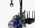 Western Star 4900 Logging Truck 2008 3D модель