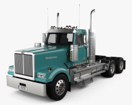 Western Star 4900 SF EX Day Cab Tractor Truck 2015 3D model