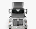 Western Star 4700 SB Day Cab Tractor Truck 2011 3d model front view