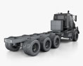 Western Star 4800 SB Day Cab Chassis Truck 2008 3d model