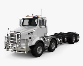 Western Star 4800 SB TS Day Cab Chassis Truck 2008 3D model