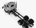Western Star 4900 SB Day Cab Chassis Truck 2008 3d model top view