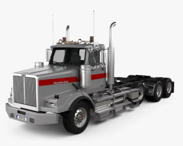Western Star 4900 SB Day Cab Tractor Truck 2008 3D model