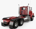 Western Star 4900 SB SV Day Cab Tractor Truck 2008 3d model back view
