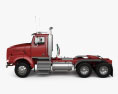 Western Star 4900 SB SV Day Cab Tractor Truck 2008 3d model side view