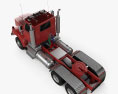 Western Star 4900 SB SV Day Cab Tractor Truck 2008 3d model top view