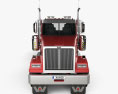Western Star 4900 SF Day Cab Tractor Truck 2008 3d model front view