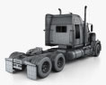Western Star 4900 SF Sleeper Cab Сідловий тягач 2008 3D модель