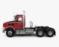Western Star 49X SB Day Cab Tractor Truck 2022 3d model side view