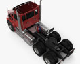 Western Star 49X SB Day Cab Tractor Truck 2022 3d model top view