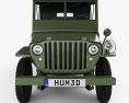 Willys MB 1941 3D模型 正面图