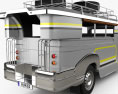 Willys Jeepney Philippines 2012 3d model