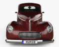Willys Americar DeLuxe Coupe 1940 3d model front view