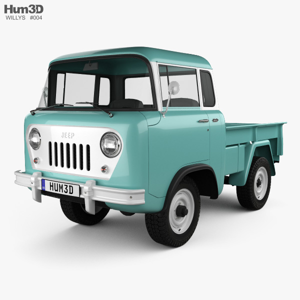 Willys Jeep FC-150 Forward Control 1957 Modello 3D