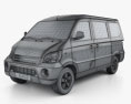 Wuling Sunshine 2014 3D-Modell wire render