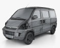 Wuling Rongguang 2014 3D 모델  wire render