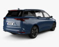 Wuling Victory 2022 3d model back view