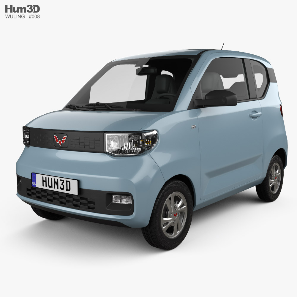 Wuling Hongguang Mini EV 2022 3D-Modell