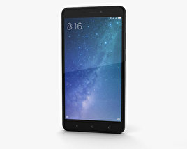 Xiaomi Mi Max 2 Matte Black 3D model