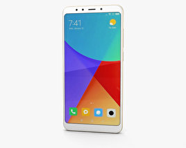 Xiaomi Redmi 5 Gold 3D model