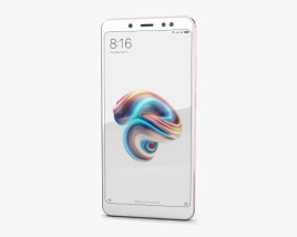 Xiaomi Redmi Note 5 Pro Rose Gold 3D model