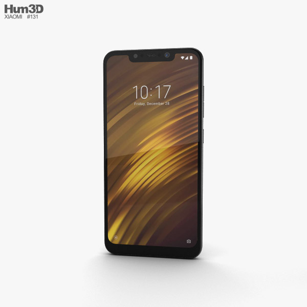 Xiaomi Pocophone F1 Armored Edition with Kevlar 3D 모델 