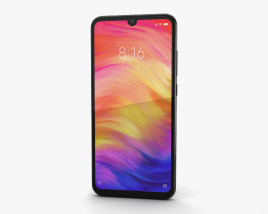 Xiaomi Redmi Note 7 黒 3Dモデル