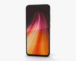 Xiaomi Redmi Note 8 Space Black 3D model