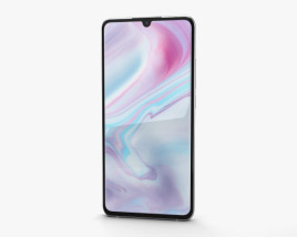 Xiaomi Mi Note 10 Glacier White Modello 3D