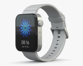 Xiaomi Mi Watch Silver 3D model