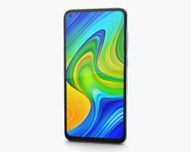 Xiaomi Redmi Note 9 Polar White 3Dモデル