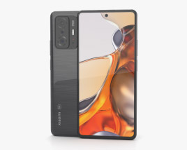 Xiaomi 11T Pro Meteorite Gray 3Dモデル