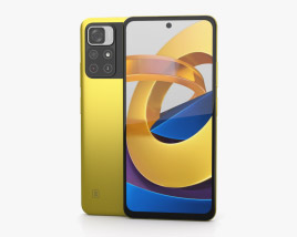 Xiaomi Poco M4 Pro Poco Yellow 3D 모델 