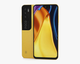 Xiaomi Poco M3 Pro Poco Yellow 3Dモデル