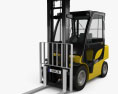 Yale GDP 35VX Forklift 2014 3d model