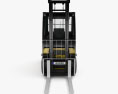 Yale GDP 35VX Forklift 2014 3d model front view