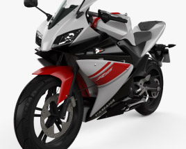Yamaha YZF-R125 2008 3D model