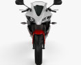 Yamaha YZF-R125 2008 3d model front view
