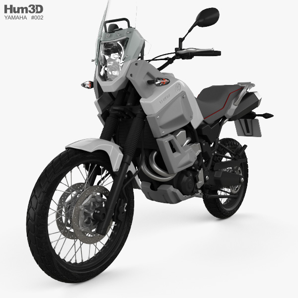 Yamaha XT660Z Tenere 2012 3D model