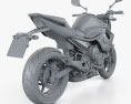 Yamaha XJ6 2009 Modello 3D