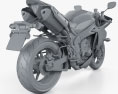 Yamaha R1 2014 3D-Modell