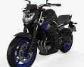 Yamaha XJ6 2014 3D模型