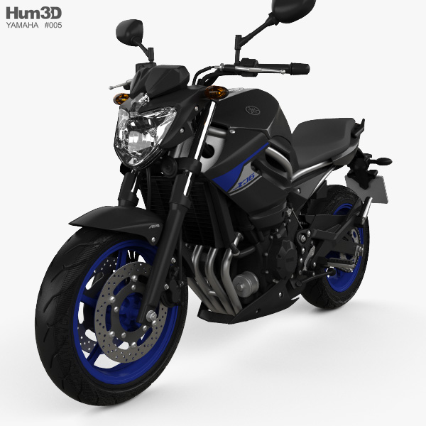 Yamaha XJ6 2014 3D模型