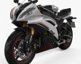 Yamaha YZF-R6 2014 3d model