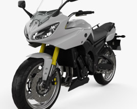 3D model of Yamaha FZ8 2013